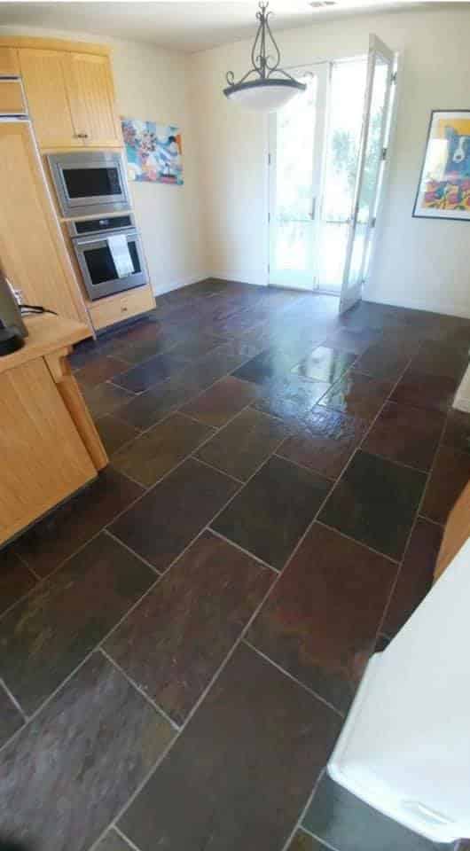 Clean & Seal￼ Slate Tile in Fort Worth